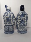 Vintage Chinese  lucky Gods  - Sanxing -  shou     lu  Figurines 