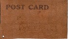 Vintage 1906 Leather Postcard   here s To You  High Bawl  4 3 4 X 2 3 4  M182