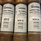 Lot Of 8 Bussmann Buss Non-50 One Time Fuses 50a 250v    f-1-ky