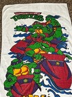 Tmnt Teenage Mutant Ninja Turtles Wave Warrirors Vintage Towel 90 s 29x53