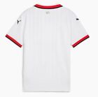Puma Ac Milan Away Soccer Jersey White Red 775018-02 Youth Size L