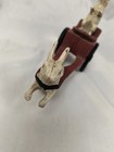 Cast Iron Bunny Wagon Hand Painted Vintage Bunnies Chariot Rabbits