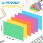 Fainne 300 Pcs 5 X 8 Inches Blank Index Cards 180 Gsm Thick Card Stock Assorted