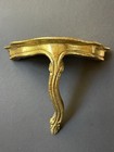 Vintage Italian  large Wood Gold Florentine  italy Shelf Sconce Antique Carved