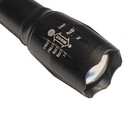 600lm Tactical Zoom Outdoor  Led T6 Flashlight Torch 5-mode 3 Aaa 18650 Battery