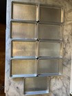 Qty 9 Vollrath 5228 1 8 Eighth Size Wearever   16 Gauge Aluminum Sheet Pan Used