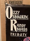 Vtg Ozzy Osbourne   Randy Rhoads 1987 Concert Tribute Poster 24x36 Winterland