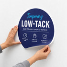 Signworld 6 Mil Semi-rigid Low-tack Removable Vinyl Sticker 54  X 100  - Gloss
