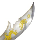 Chinese Traditional Broadsword Large Knife High Manganese Steel Hardwood