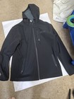 Oscars Academy Awards Black Embroiderd Logo Hoodie Rare Crew Size M l