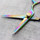 Professional Barber Hairdressing Scissors 5 Inch  Titanium Scissors   Case