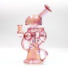 9   Hookah Glass Bong And Water Pipes Smoking Tobacco Recycler Bong   14mm Bowl