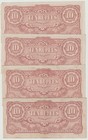 Wwii Japanese Invasion Currency 1944 Rupee Dollar Bill Collection Japan War Lot