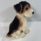 Castagna Fox Terrier Dog Figurine Resin Italy Vintage 1992 Large 9    23 Cm