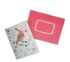 Papyrus Christmas Card With Embellishment Bird        