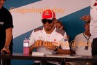Lewis Hamilton Signed Photo Mclaren 2008  World Champion  Coa  
