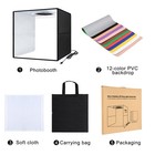 16inch Led Photo Studio Light Box Portable Folding Photography Shooting Tent