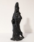 Antique Japanese Bronze Kannon Guanyin Statue 19th Century Meiji Period 6 25 In 