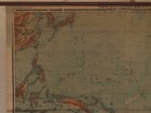 School Wall Map Australia Oceania South Seas 63 13 16x54 5 16in   1914 Vintage