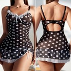 Women Sexy Lingerie Lace Sheer Babydoll Slim Dress Nightwear Underwear Sleepwear