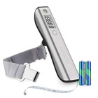 Portable Luggage Scale Digital Lcd Travel Hanging Mini Scale With Tape Measure