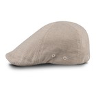Dockers Men s Ivy Newsboy Hat Small-medium Khaki Microcheck