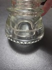 Vintage 1934 Hemingray 42 Clear Glass Insulator W  Beaded Bottom Usa Mint Cond 