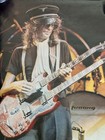 Vtg Jimmy Page Led Zeppelin     Original 1978 Uk Big O Poster  23 5  X 33 