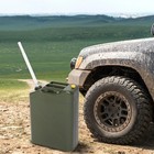 5 Gallons Jerry Can With Spout 20l Liter Steel Oil Gas Tank Gasoline Green