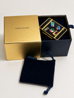 Estee Lauder 1994 Around The World Suitcase Solid Perfume Compact Gold Mib Mint