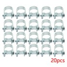 High Quality 20 Pack 3 8 Inch Fuel Injection Hose Clamp Auto Fuel Clamps