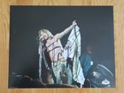 Singer Steven Tyler Of Aerosmith Signed 11x14 Photo Psa Af32720