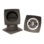 Design Engineering Dei 6 5  Speaker Baffles Round Slim 2 Pack Boom Mat 050331