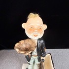 Vintage Hobo Trinket Dish Figurine Japan Ceramic  Il-5277 Napco 1961 Mcm  Kitsch
