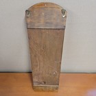Vintage Jay Import Wood Wall Mail Organizer Letter Holder Key Rack 3 Slots 20   
