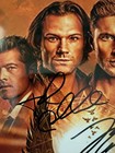 Supernatural Jared Padalecki   Jensen Ackles Signed 8x10 Coa W matching Sticker 