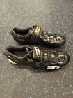 Sidi Wire Bike Shoes Size 44 5  10 5 Us  Carbon Sole Black Road Like Boa