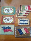 Antique Tobacco Felts   Silks Zira   Nebo Cigarettes   Flags Of Many Nations
