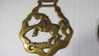 Vintage Horse Brass From England Brass Horse Set 4 Medallion Vintage