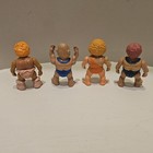 1987 Vintage Playskool Definitely Dinosaurs Caveman Action Figures  Lot Of 4