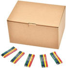 Crayons Bulk Pack  Regular Size  4 Colors  Cellophane 250 Packs  1000 Count
