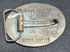 1973 Illinois 1818 Cattle Country Nutrena Feeds Ltd Ed Brass Belt Buckle