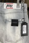Dsquared2 Gray New Rider Jean Long Crotch Tight Bottom Mens Size 54 Italy Us 36