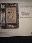 Blackbird Designs Mother   s Garden Oop Cross Stitch Chart Sampler Pattern