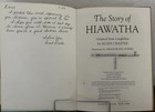 Vintage 1951 Children s Book Story Of Hiawatha Illustrated Native American Theme