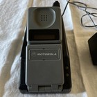 Vintage Motorola Digital Personal Communicator Mobile Flip Phone With Charger