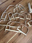 Basket Weaving Lot 15 Handles   Some Feet Wooden