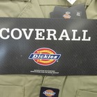 Dickies Men s Coverall Work Medium Beige Twill Short Sleeve Collared New