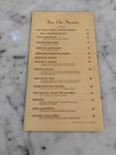 Rare The Brown Derby Coffee Shop Menu Hollywood At Vine Hollywood Ca