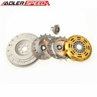 Racing Twin Disc Clutch Kit And Flywheel For 01-03 Bmw E46 323 325 328 330 M52 
